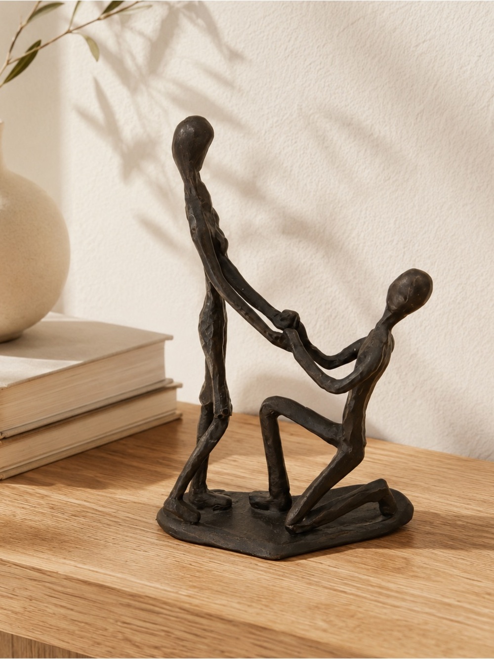 Couple proposal sculpture